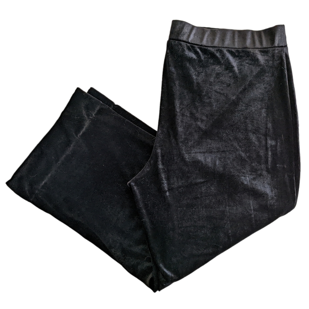 NY Collection Velvet Pants Size 3X